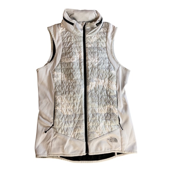 The North Face Vest Womens Quilted Full Zip Sleeveless camo Jacket  vest - Picture 1 of 11